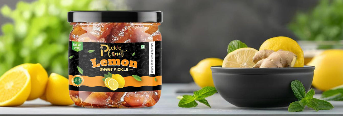 Pickle Planet Lemon Pickle – Sweet, Tangy, and Delightfully Authentic
