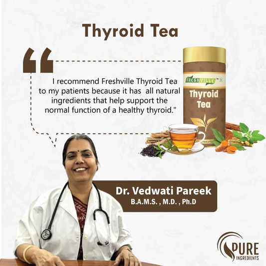 Boost Thyroid Health Naturally with Freshville Thyroid Care Tea