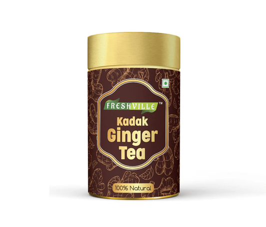 Freshville Kadak Ginger Tea Your Daily Boost for Immunity & Health