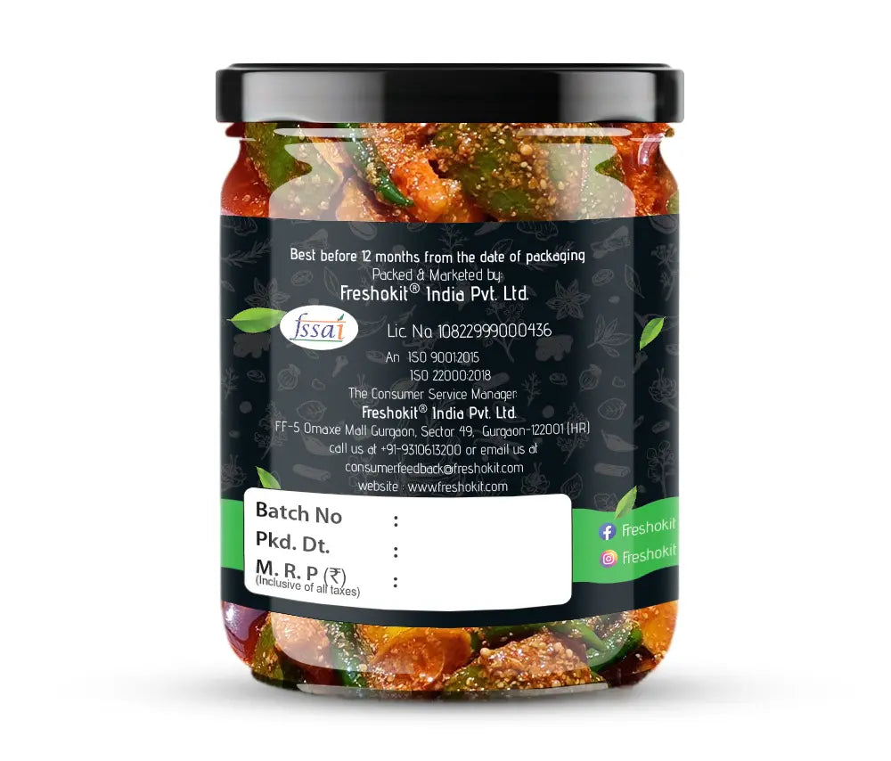 Pickle Planet Mix Pickle | Homemade Pickle | Authentic, Tangy & Delicious Taste | No Artificial Color and Flavors | Gluten Free | Mix Achar