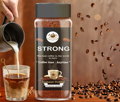 Brewstar Strong Coffee | Roast & Ground Coffee | Instant Coffee | Premium Coffee | Strong Coffee | Great Aroma | Authentic Taste | Easy to Use