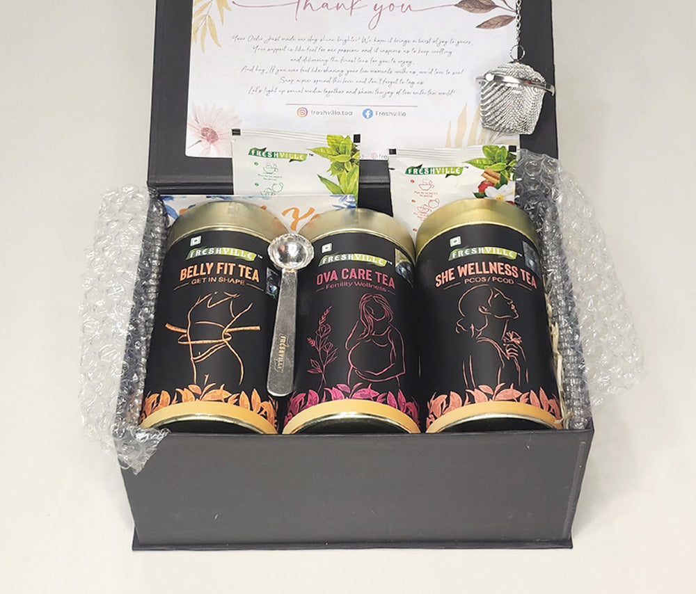 BellyFit , Ova care  and  She Wellness Tea Gift box