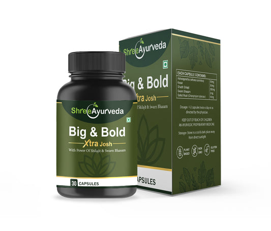 Shree Ayurveda Big And Bold Xtra Josh Capsules