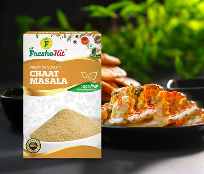 Freshokit Chaat Masala | Rich in Flavour | No Artificial Additives | Blend of Traditional Herbs and Spices