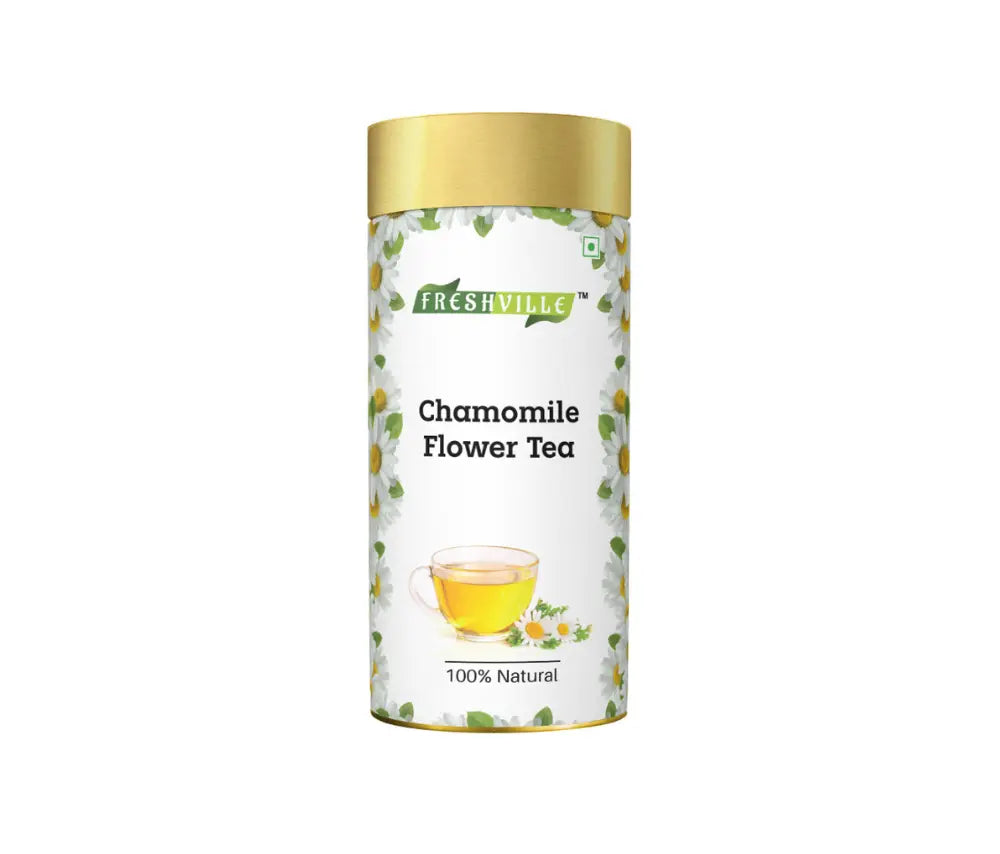 Freshville Chamomile Tea |  Stress Relief, Relaxation and Improved Sleep Quality