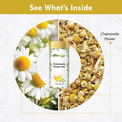 Freshville Chamomile Tea |  Stress Relief, Relaxation and Improved Sleep Quality