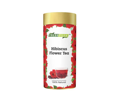 Freshville Hibiscus Tea | Helps in Heart Health, Weight Management