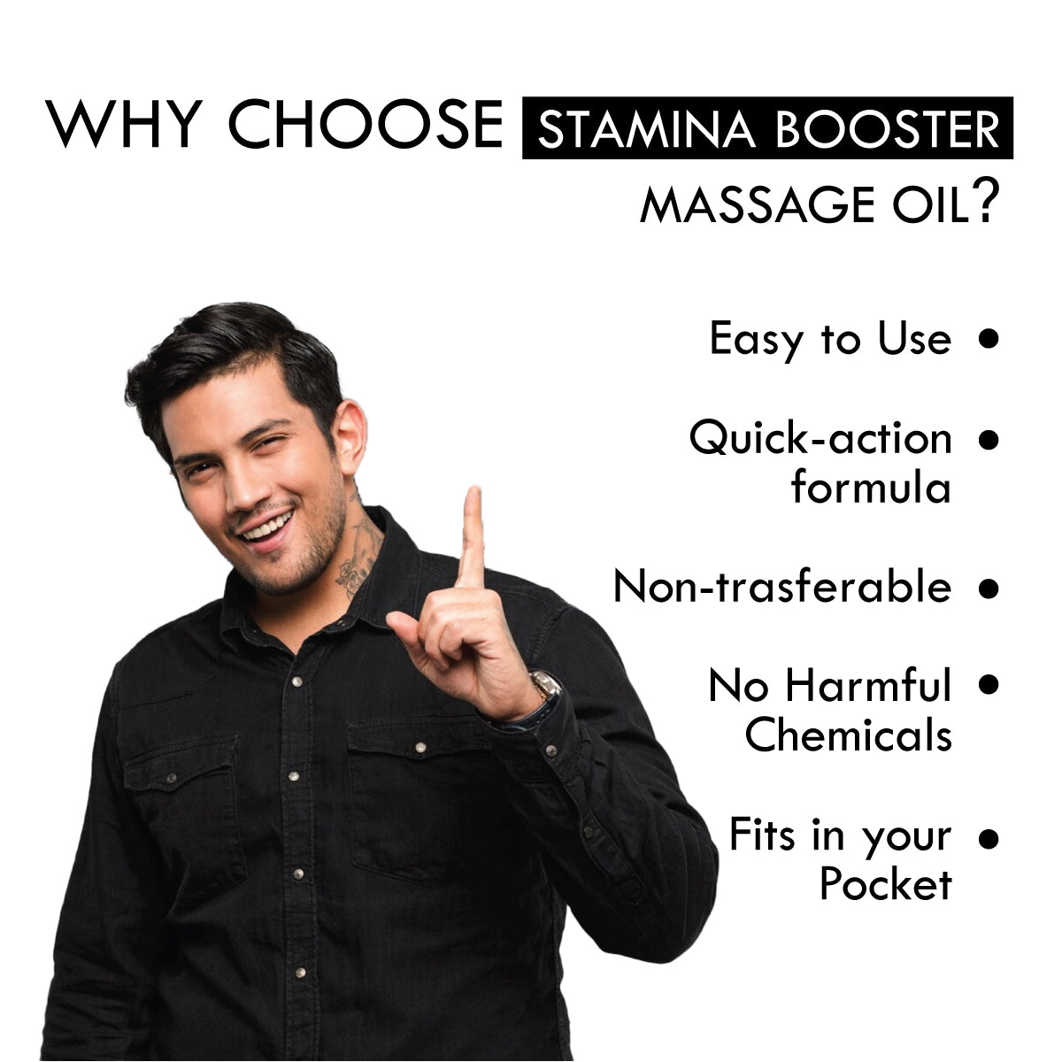 Stamina Booster Massage Oil pack of 2 | Ayurvedic Massage Oil