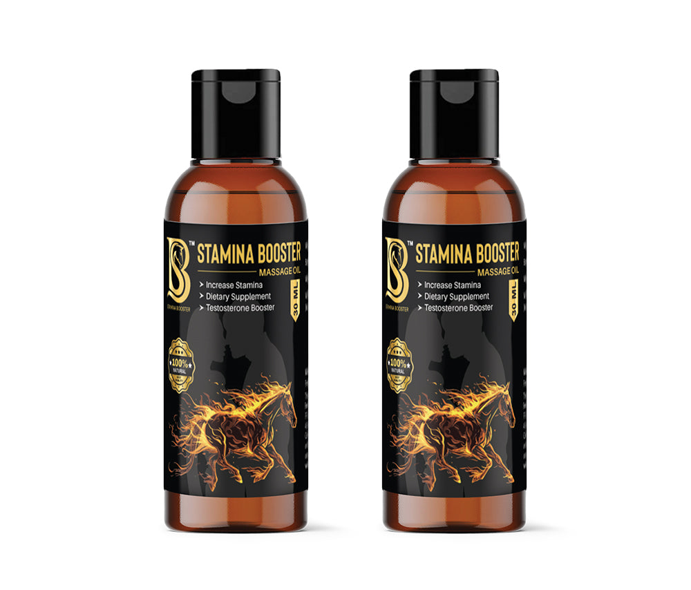 Stamina Booster Massage Oil pack of 2 | Ayurvedic Massage Oil