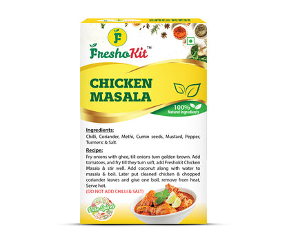 Pack of 5 Freshokit Chicken Masala | Rich in Flavour |