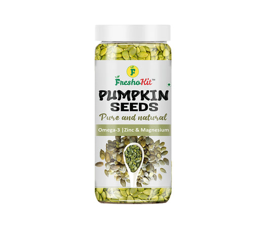 Freshokit Pumpkin Seeds | Pumpkin Seeds for Weight Loss | Healthy Snacks | Nutrient-Rich Superfood | High in Protein and Fiber | Gluten free