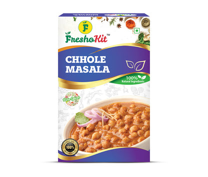 Freshokit Chhole Masala | Rich in Flavour | No Artificial Additives | Blend of Traditional Herbs and Spices