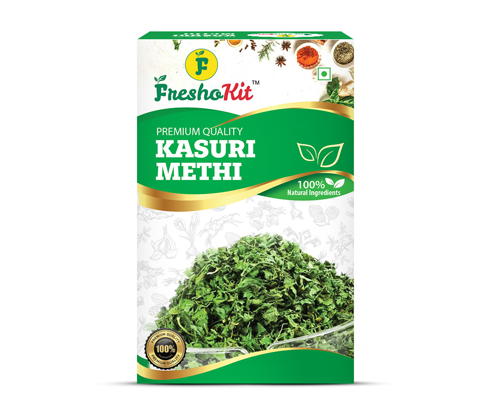 Freshokit Kasuri Methi 25G | Rich in Flavour | No Artificial Additives | Dried Methi Leaves