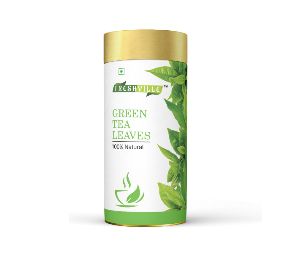 Freshville Green Tea Leaves | Improves Metabolism & Reduces Fat