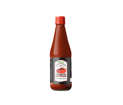 Freshville Tomato Ketchup | Made with Real Fresh Tomatoes | No Artificial Colours | Thick & Tasty Ketchup | 100% Vegetarian