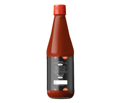 Freshville Tomato Ketchup | Made with Real Fresh Tomatoes | No Artificial Colours | Thick & Tasty Ketchup | 100% Vegetarian