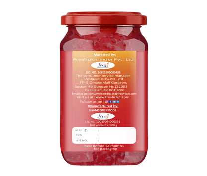 Freshokit Deliciously Homemade Mixed fruit Jam | A Taste of Tropical Bliss | Spreader jam | Low sugar | 70% Mixed Fruit Pulp | Plant Based | Low Carb | Vegan | NON GMO