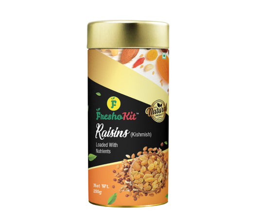 Freshokit Raisins-Kishmish | Premium Raisins | Rich in Iron & Vitamin B | Healthy Sweet & Tasty Raisins | Healthy Snacks