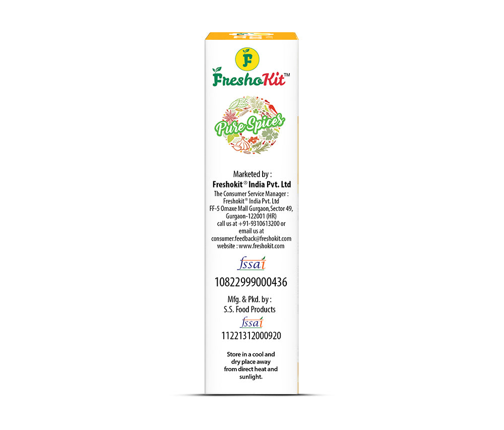 Freshokit Turmeric Powder | Rich in Flavour | No Artificial Additives | No Added Preservatives & Colours