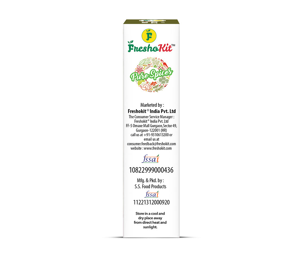 Freshokit Coriander Powder | Rich in Flavour | No Artificial Additives | No Added Preservatives & Colours